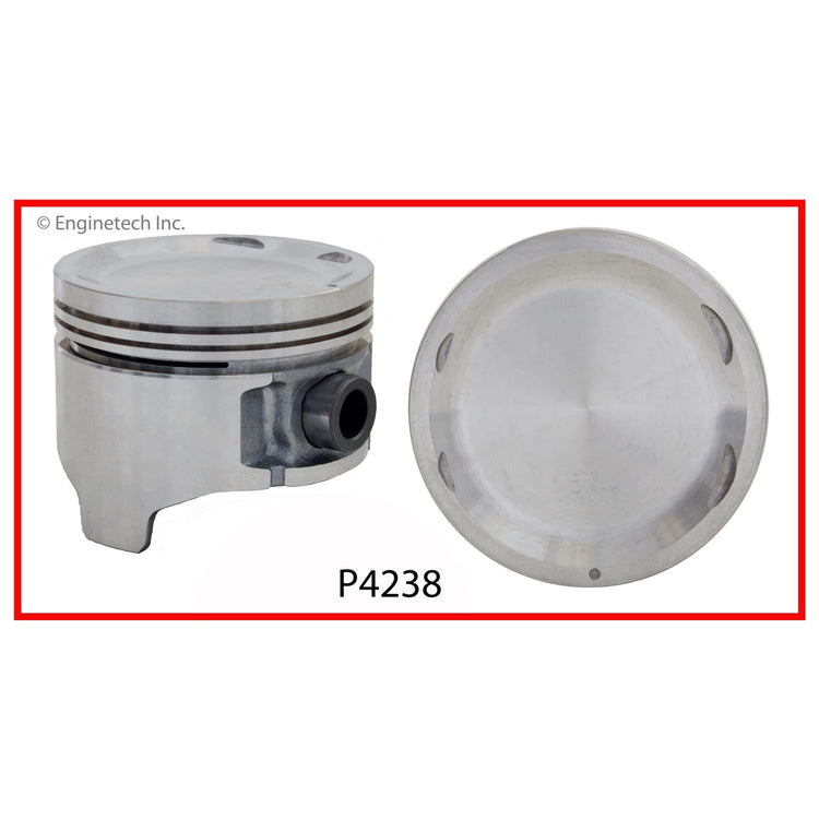 Enginetech P4238(1).50 Engine Single Piston Without Rings for Nissan D21 and Vans
