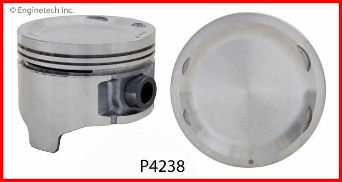 Enginetech P4238(4)STD Engine Piston Set Without Rings for Nissan D21 and Pathfinder
