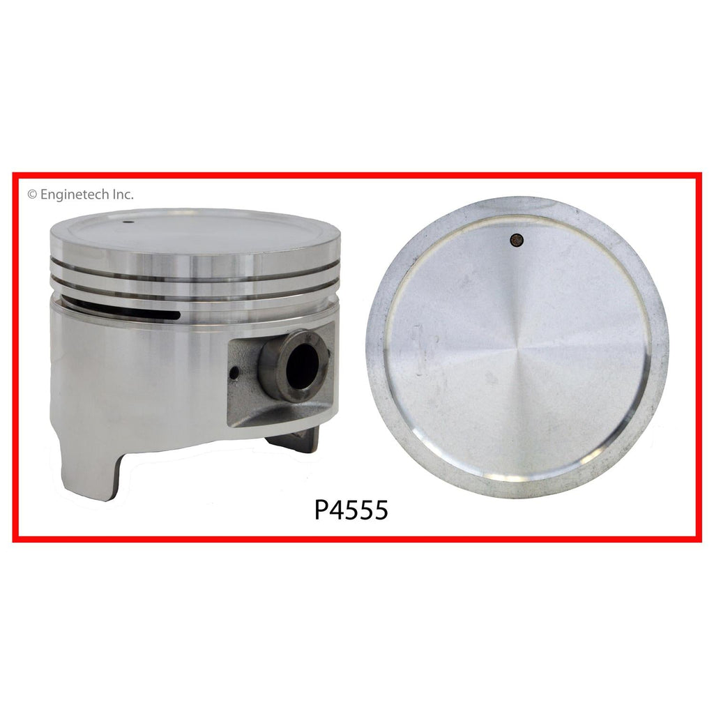 Enginetech P4555(1).50 Engine Single Piston – Without Rings for Isuzu Vehicles