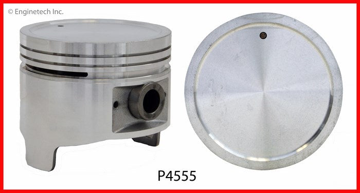 Enginetech P4555(4).50 Engine Piston Set Without Rings for Isuzu Vehicles