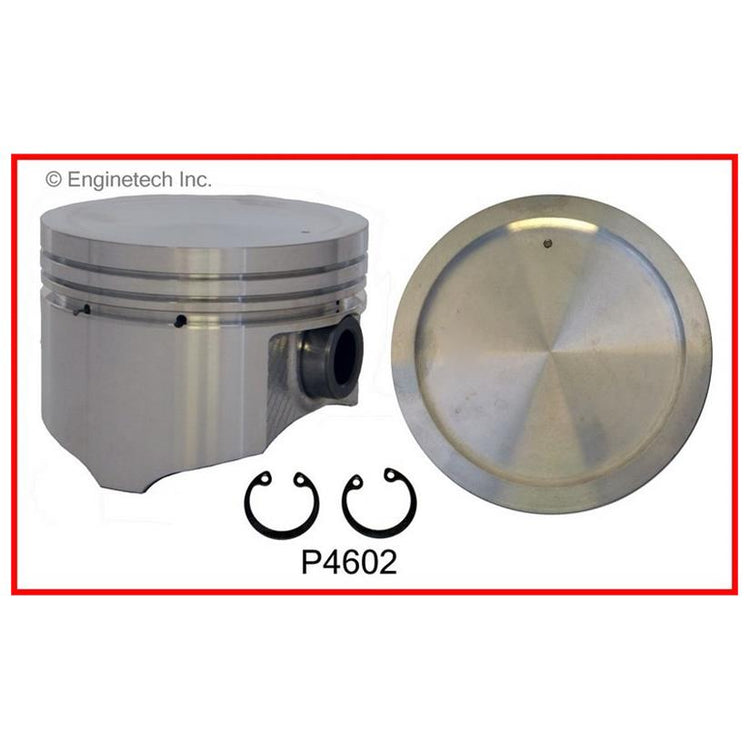 Enginetech P4602(4)STD Engine Piston Set Without Rings for Nissan and Infiniti Models