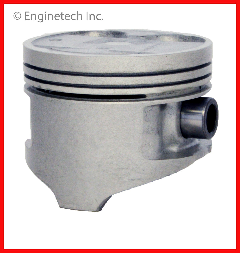 Enginetech P4649(4)STD Engine Piston Set Without Rings for Toyota Corolla and MR2
