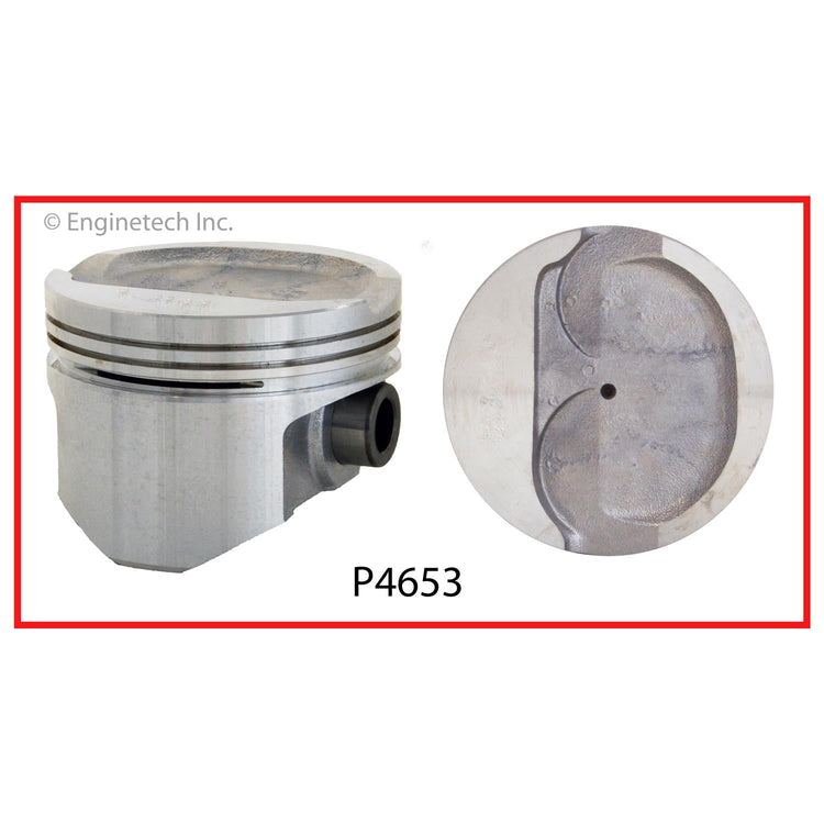 Enginetech P4653(1.75) Engine Single Piston for Toyota 4Runner & Pickup