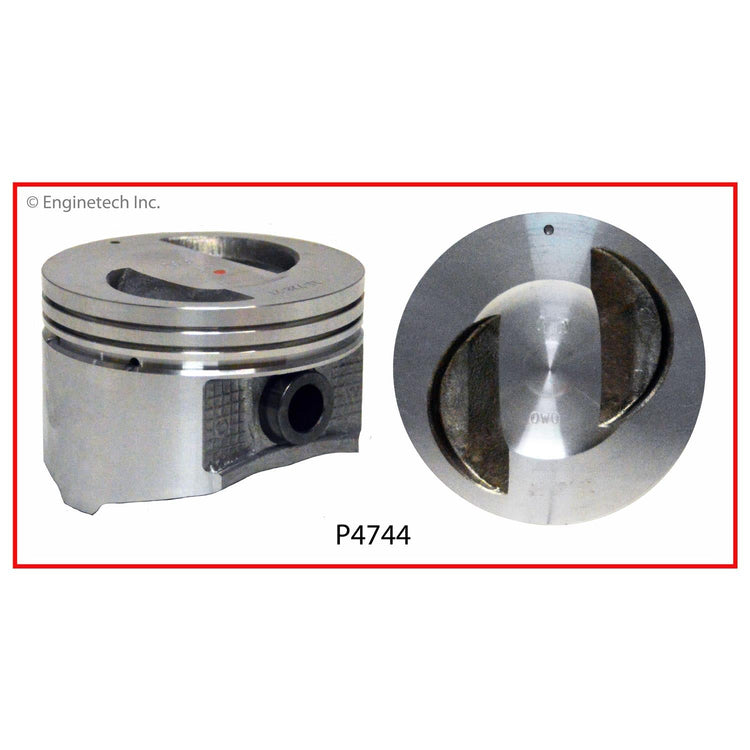 Enginetech P4744(1)STD Engine Single Piston for Nissan and Mercury Vehicles