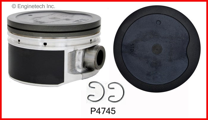 Enginetech P4745(4)STD Engine Piston Set Without Rings for Toyota Tacoma 2004-2003