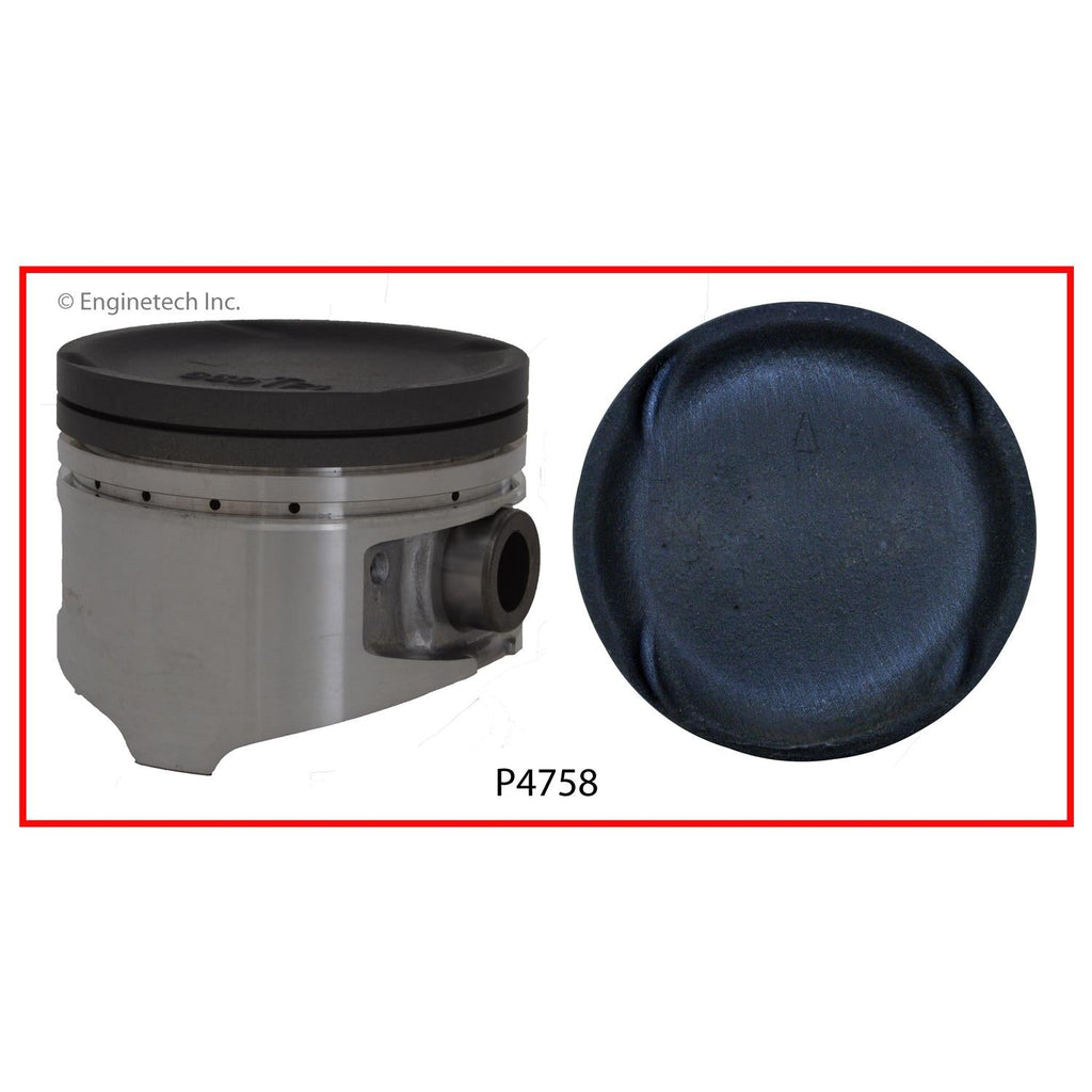 Enginetech P4758(1)STD Single Piston for Eagle Talon and Plymouth Laser Engines