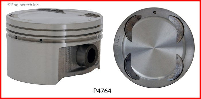 Enginetech P4764(6).50 Engine Piston Set Without Rings for 2004 Isuzu Rodeo