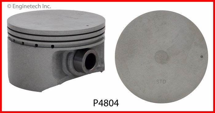 Enginetech P4804(4).50 Engine Piston Set Without Rings for Chrysler, Dodge, Mitsubishi Vehicles
