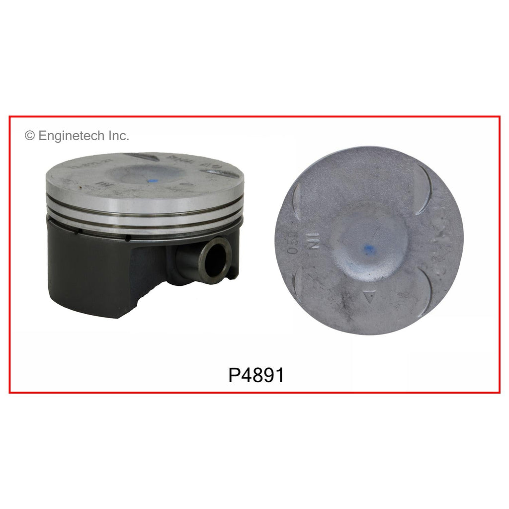 Enginetech Piston Set Without Rings for Honda Civic 2006-2011