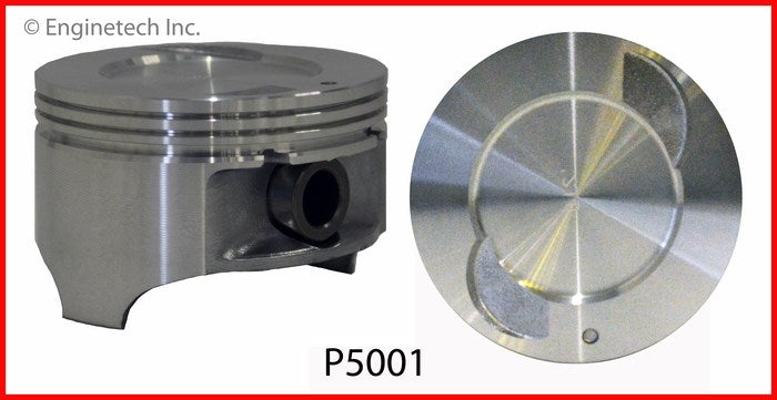 Enginetech P5001(4).75 Engine Piston Set Without Rings for Mazda B2500 and Ford Ranger