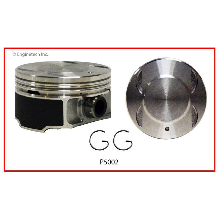Enginetech P5002(1)STD Single Piston Without Rings for Mazda and Ford Engines