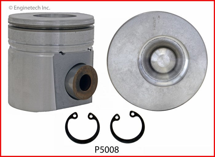 Enginetech P5008(6).50 Engine Piston Set Without Rings for Dodge Ram 2500/3500 (1994-1998)