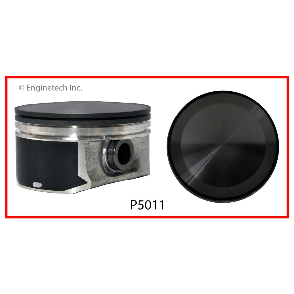 Enginetech P5011(8).75 Engine Piston Set Without Rings for Dodge and Chrysler Vehicles