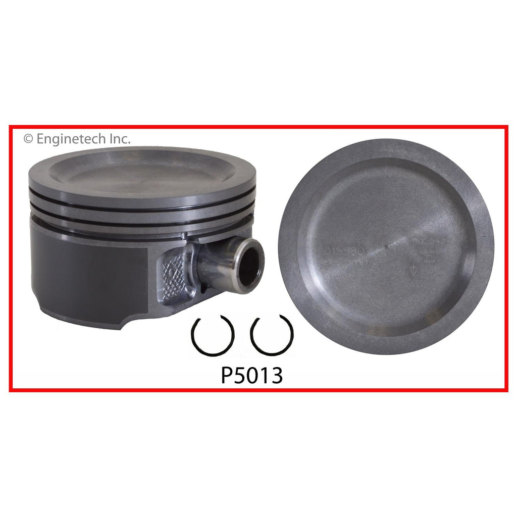 Enginetech P5013(1).50 Engine Single Piston Without Rings for 2004 Ford Vehicles
