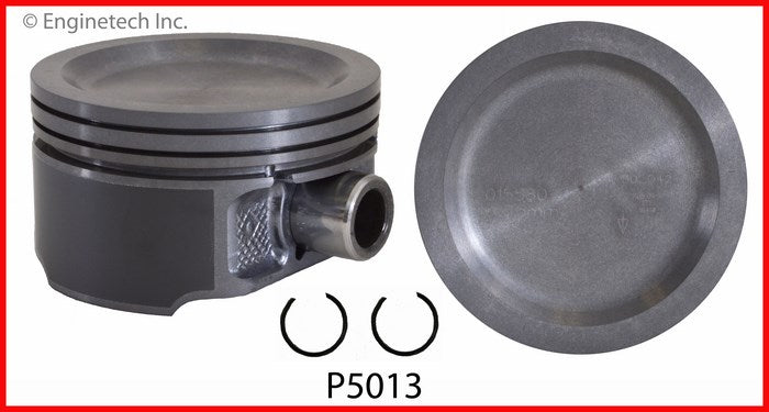 Enginetech P5013(8).50 Engine Piston Set Without Rings for 2004-2005 Ford Vehicles