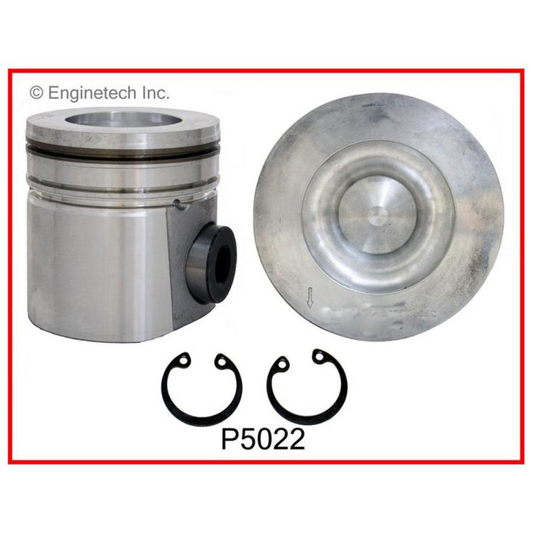 Enginetech P5022(6)STD Engine Piston Set Without Rings for Dodge Ram 2500 & 3500 (1998-2002)