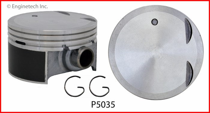 Enginetech Piston Set Without Rings for Saturn SC2 and SL2 Models