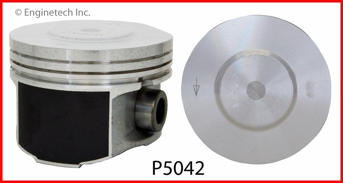 Enginetech P5042(6)STD Engine Piston Set Without Rings for Mazda and Ford Models