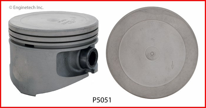 Enginetech P5051(4)STD Engine Piston Set Without Rings for Dodge Neon and Chrysler Cirrus
