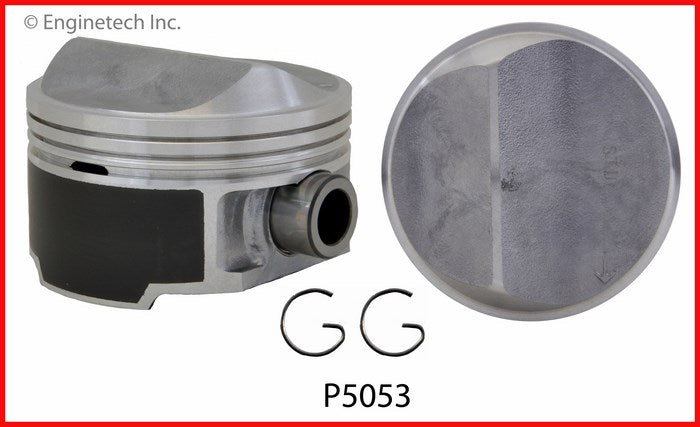 Enginetech P5053(4)STD Engine Piston Set Without Rings for Chrysler and Dodge Models