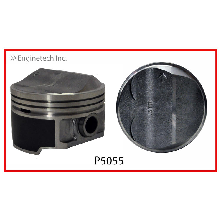 Enginetech P5055(1)STD Single Piston for Chrysler PT Cruiser, Sebring, Dodge Stratus, Jeep Liberty