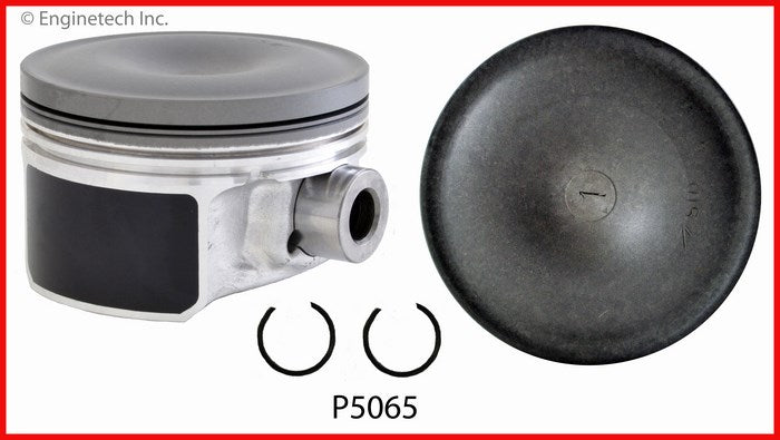 Enginetech P5065(4).75 Engine Piston Set Without Rings for Saturn Ion and Chevrolet Cobalt