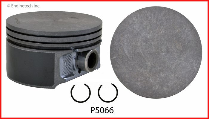Enginetech P5066(8)STD Engine Piston Set Without Rings for Lincoln Vehicles