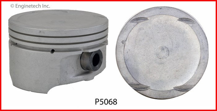 Enginetech P5068(4)STD Engine Piston Set Without Rings for Chevrolet Aveo