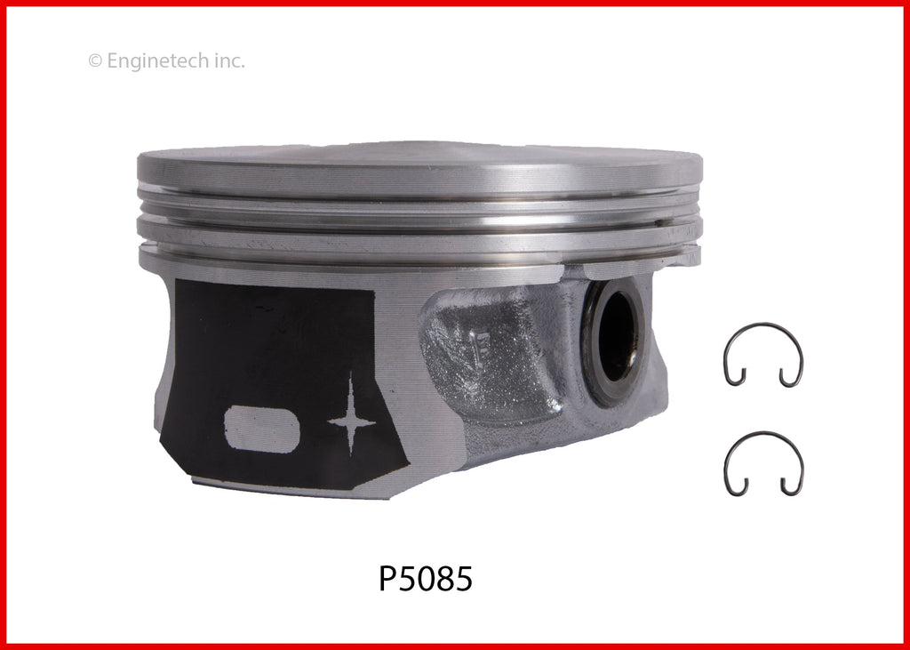 Enginetech P5085(1)STD Single Piston for Chrysler and Dodge Vehicles