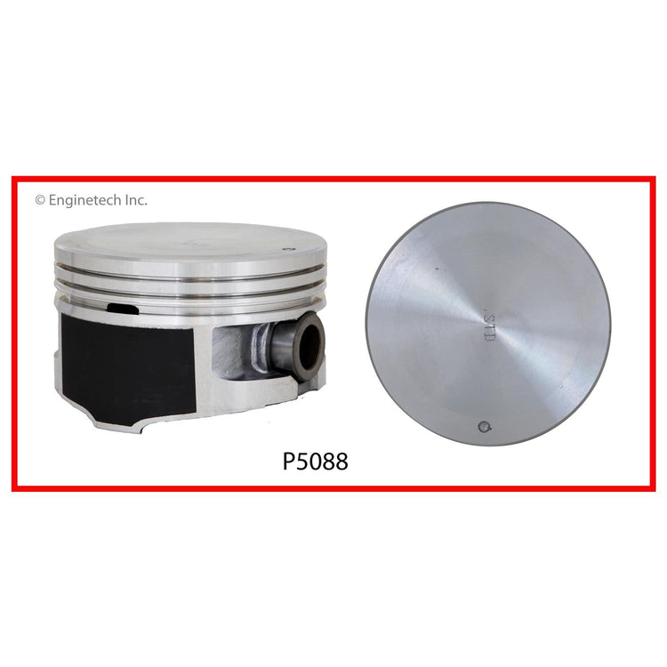 Enginetech P5088(8)STD Engine Piston Set Without Rings for Ford Mustang and Lincoln Models