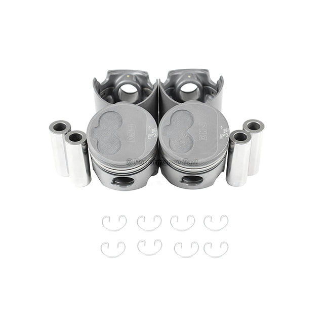 Pistons w/ Rings for 05-09 Audi A4 3.2L V6 DOHC 24v