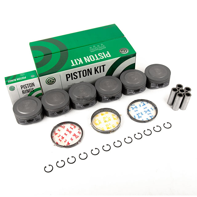 Pistons w/ Rings for 02-05 Buick 4.2L L6 DOHC 24v LL8