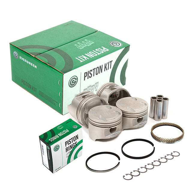 Full Gasket Set Pistons Bearings Fit 91-98 Ford Mazda 1.8 DOHC BP