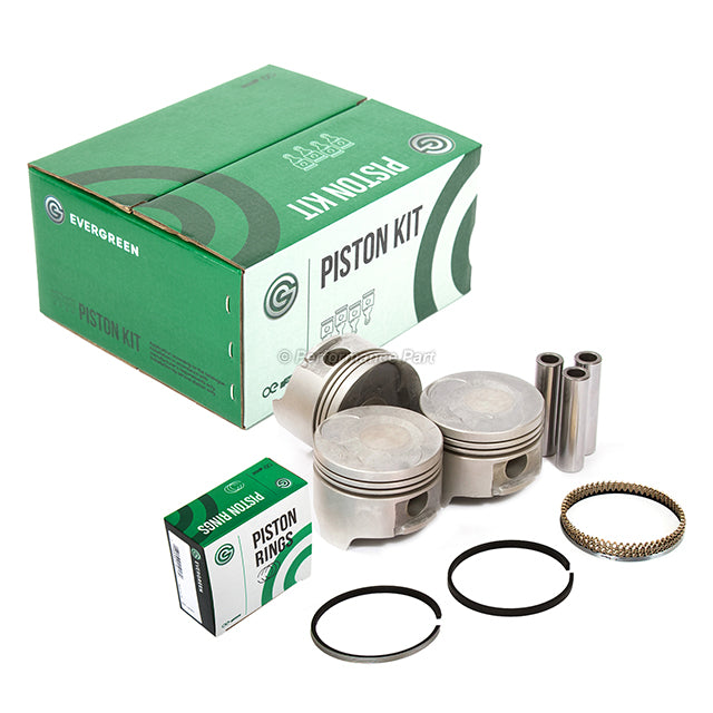 Pistons w/ Rings for 89-00 Chevrolet Geo Metro 1.0L SOHC 6V VIN 6