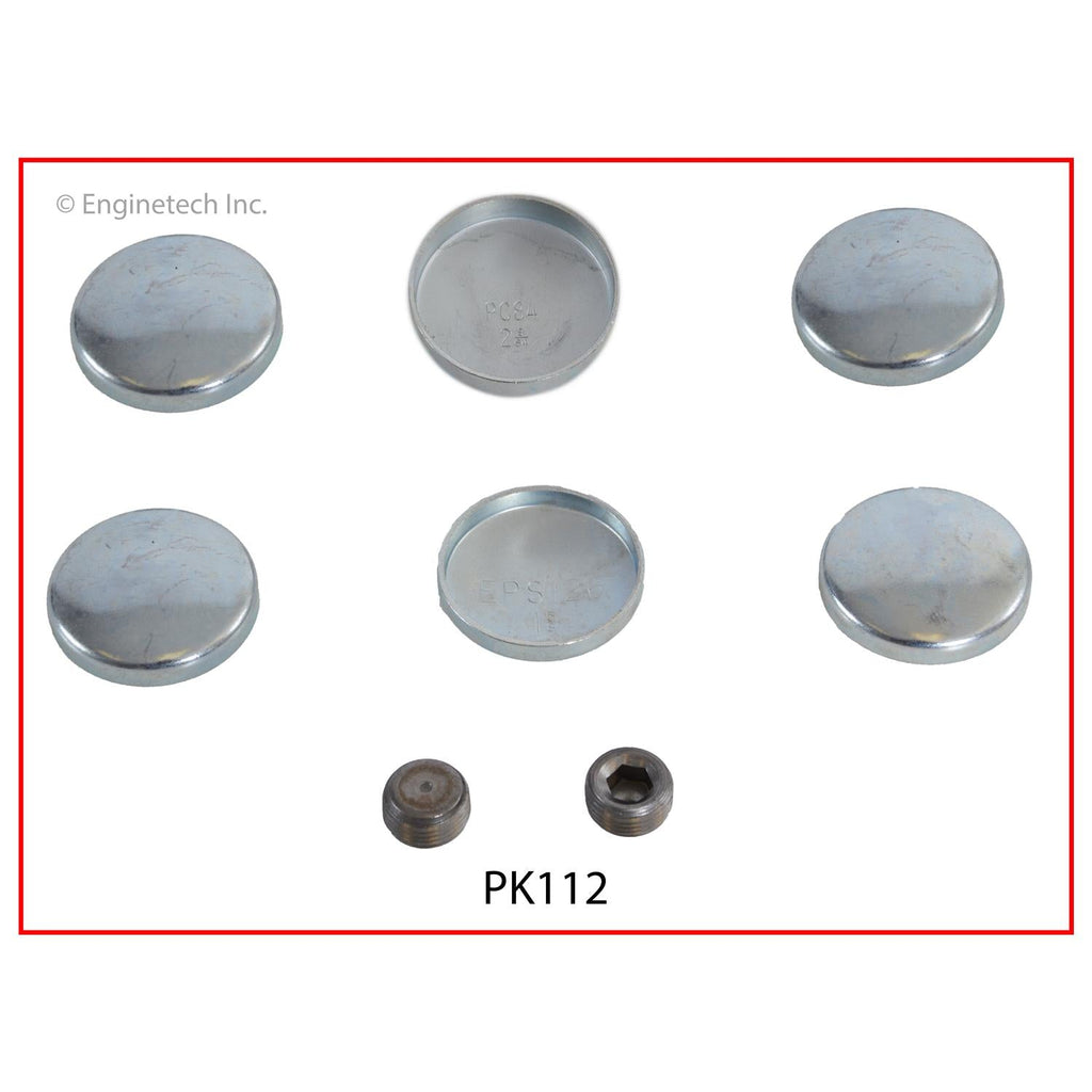 Enginetech PK112 Engine Expansion Plug Kit for Classic Dodge and Plymouth Vehicles