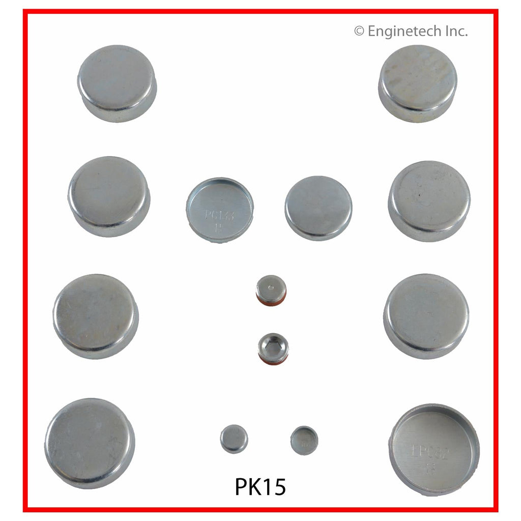 Enginetech PK15 Engine Expansion Plug Kit for Ford and Lincoln Vehicles