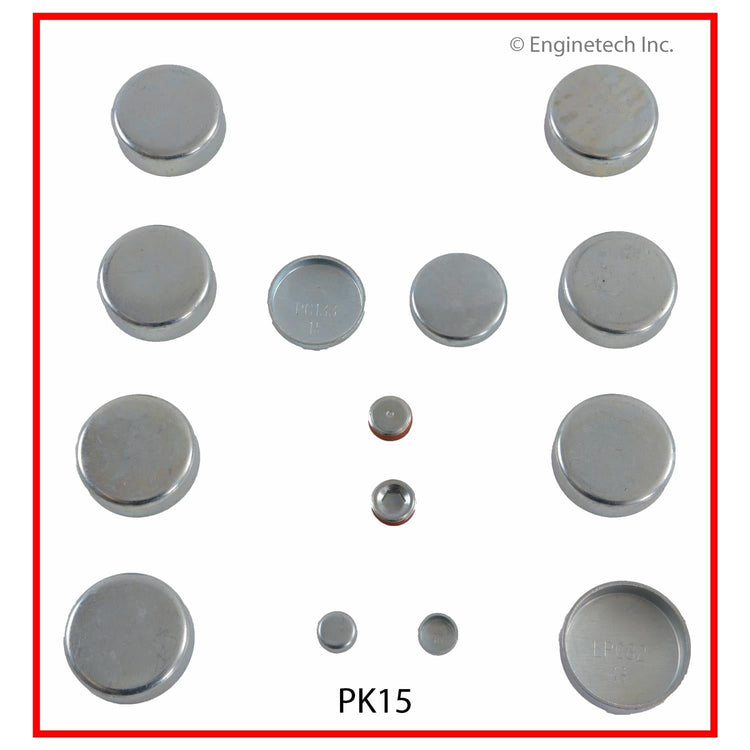 Enginetech PK15 Engine Expansion Plug Kit for Ford and Lincoln Vehicles