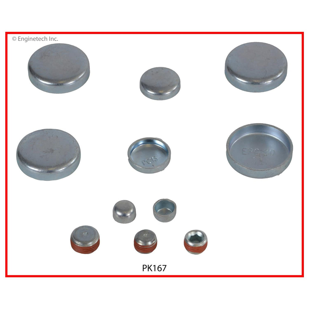 Enginetech PK167 Engine Expansion Plug Kit for Chrysler Concorde & Sebring