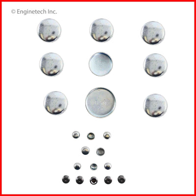 Enginetech Engine Expansion Plug Kit - Steel for Engine Rebuilds
