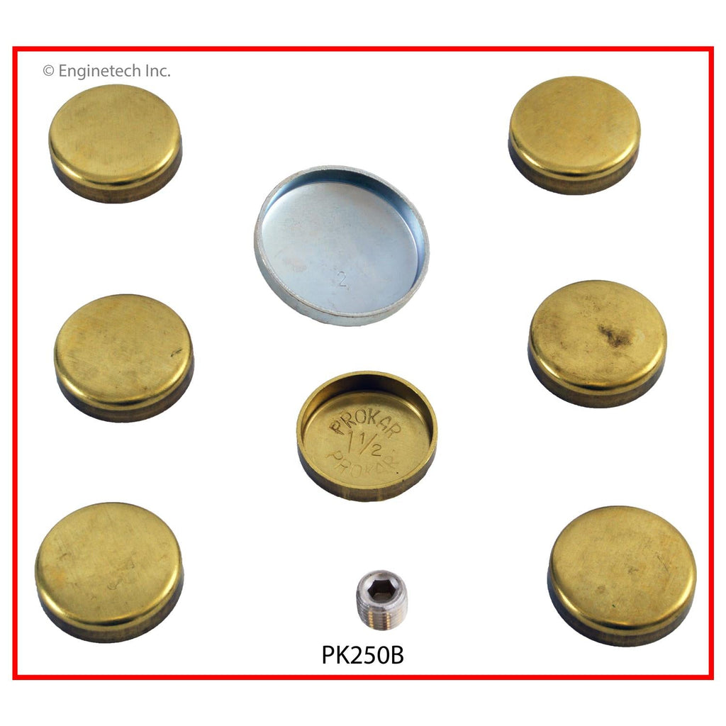 Enginetech PK250B Engine Expansion Plug Kit for Ford Bronco II and Ranger