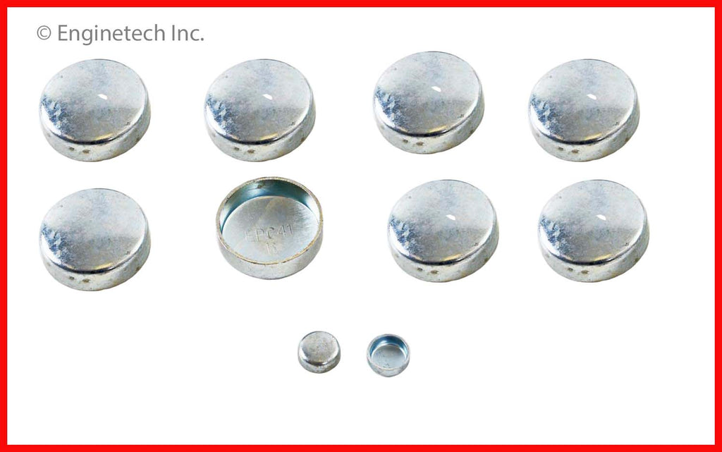 Enginetech PK253 Engine Expansion Plug Kit for Chrysler Models - Iron Construction