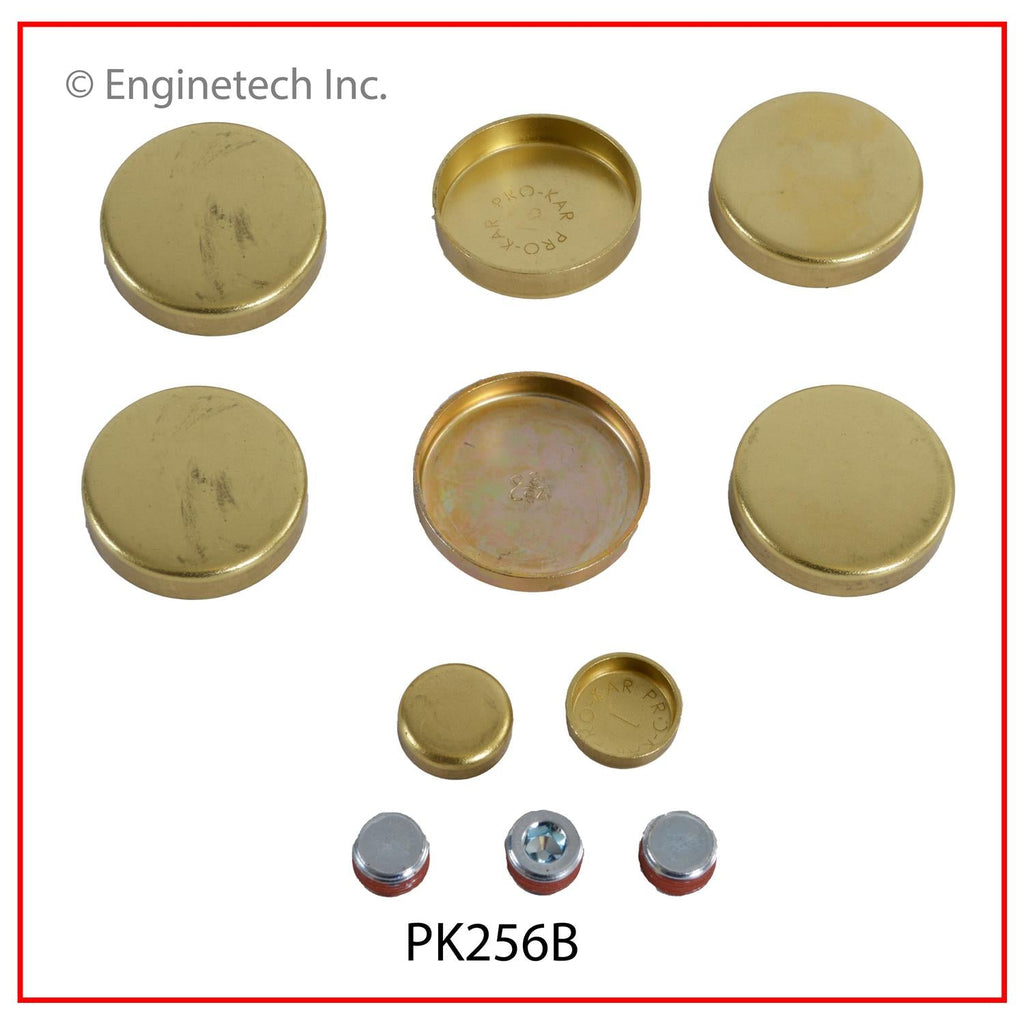 Enginetech PK256B Brass Engine Expansion Plug Kit for Jeep Models