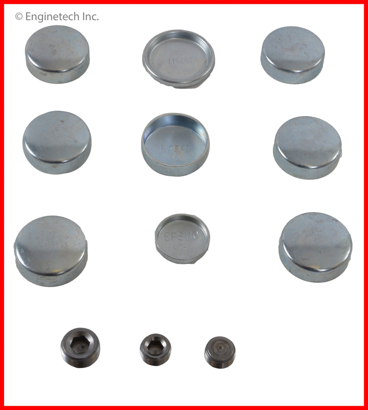 Enginetech PK258 Engine Expansion Plug Kit for Dodge B150 (1988-1997)