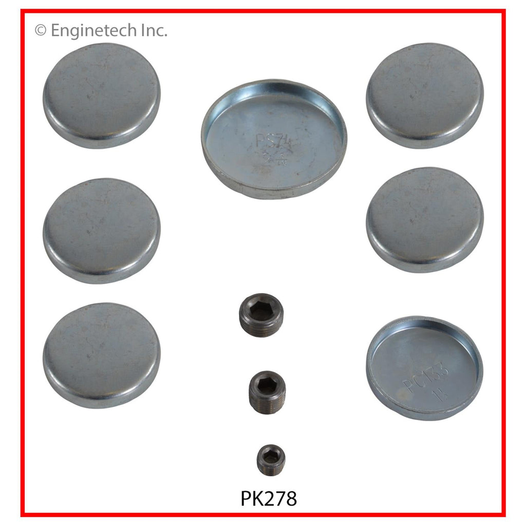 Enginetech PK278 Engine Expansion Plug Kit for Ford Explorer and Mazda B4000