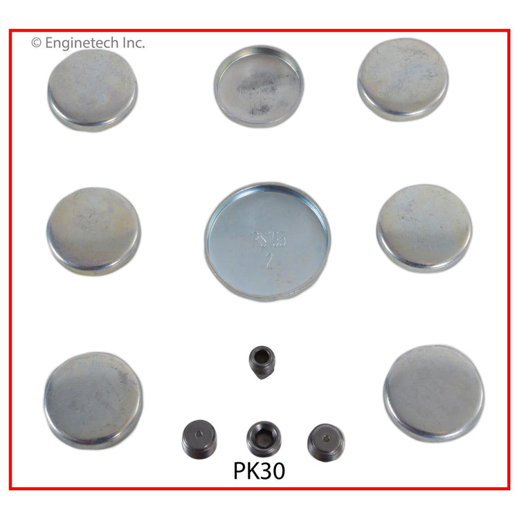Enginetech PK30 Engine Expansion Plug Kit for Mercury and Ford Vehicles