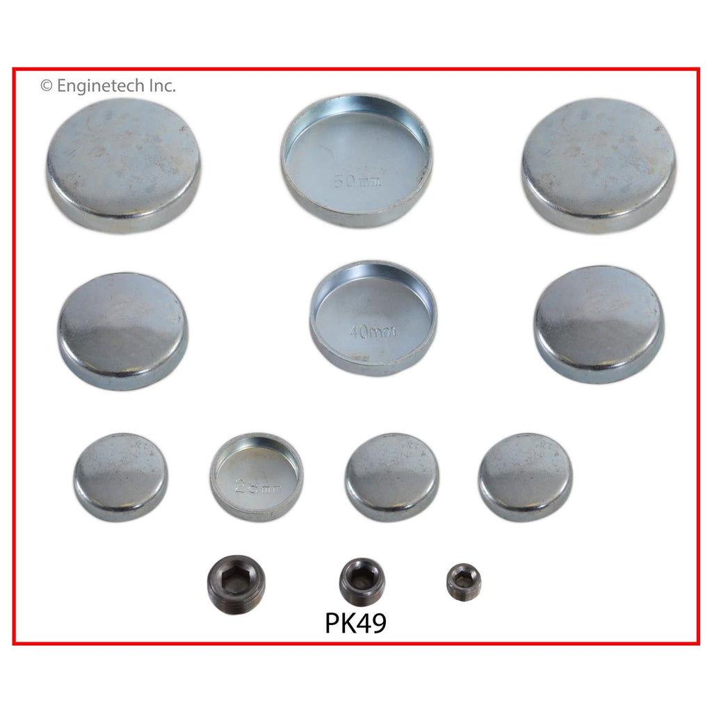 Enginetech PK49 Engine Expansion Plug Kit for Chrysler Vehicles