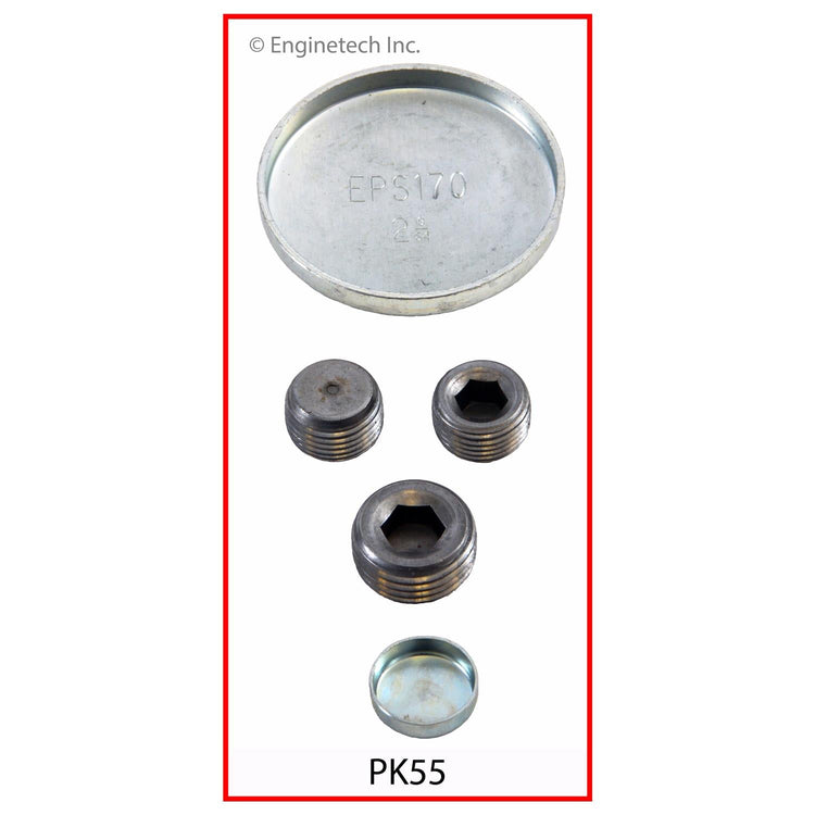 Enginetech PK55 Engine Expansion Plug Kit for Cadillac 1982-1988