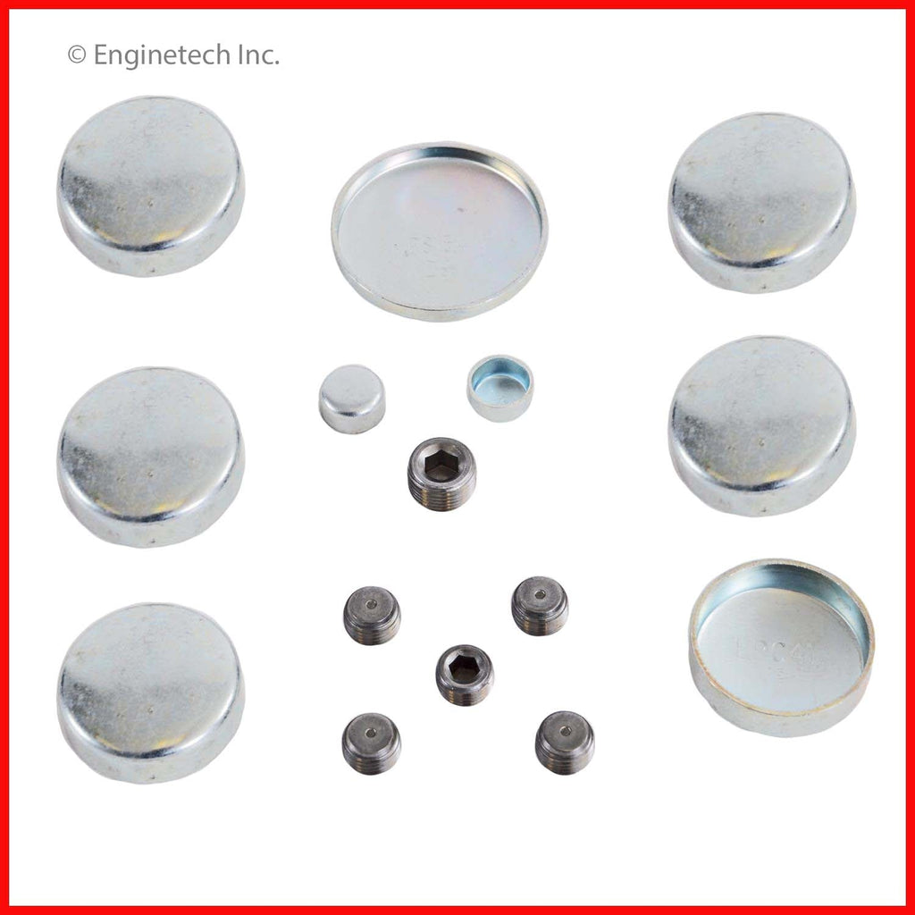Enginetech PK59 Engine Expansion Plug Kit - Steel for Internal Engine Sealing
