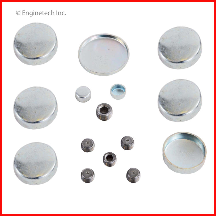 Enginetech PK59 Engine Expansion Plug Kit - Steel for Internal Engine Sealing