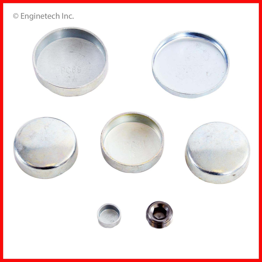 Enginetech PK5 Engine Expansion Plug Kit - Steel for Engine Rebuilding